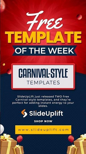 FREE Carnival-Style Templates 🎪✨ Make Fun, Vibrant & Unique Slides Instantly | SlideUpLift