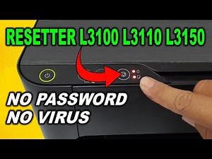 How to Reset Epson L3100 / L3110 / L3150 Ink Pad for FREE – Blinking Red Light Fix