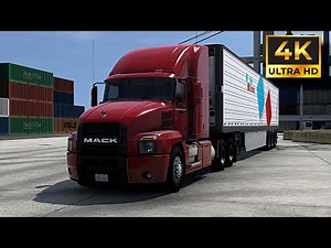 American Truck Simulator — Beautiful Drive with Graphics Overhaul (4K)