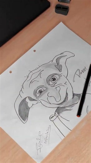 Drawing Everyone’s Favorite House-Elf: Dobby 🧦