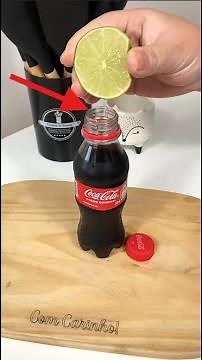 Just mix lemon with Coca-Cola and watch this! ✨