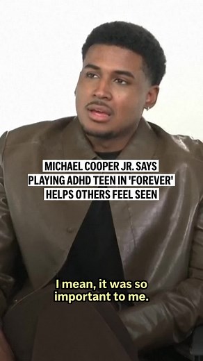 Michael Cooper Jr. Portrays ADHD in Netflix's Forever