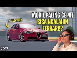 MOBIL TERCEPAT DI UPDATE JAWA TENGAH DI CDID - Car Driving Indonesia Update (Roblox)