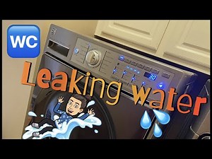 Kenmore washer leaking water