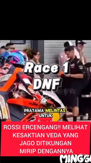"VEDA KOK BISA !! MURID SAYA AJA BELUM BISA LOH !! CORNERING TIDAK NORMAL BIKIN ROSSI KAGET! | Megatron fansvball,sportsligh