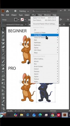 How to Create Realistic Perspective Shadows in Adobe Illustrator | Free Distort Tutorial