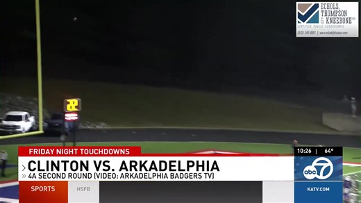 Arkadelphia takes down Clinton 23-18 to move on to 4A quarterfinals