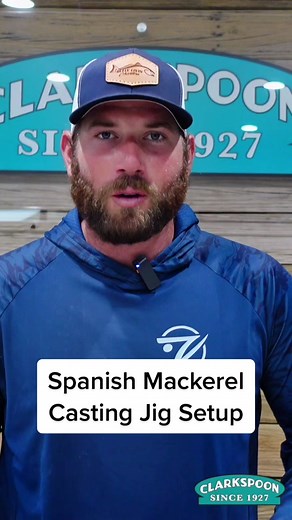 Casting Jigs 101 - Here is what you need and how to properly set it up to be prepared for those casting situations. Cast, Retrieve, and hang on!!! Www.clarkspoon.com #howto #fishing #saltwaterfishing #tutorial #spanishmackerel #artificiallure #catchandcook #clarkspoon