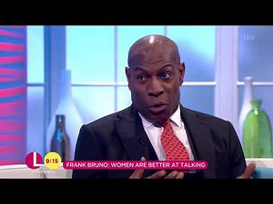 Frank Bruno Wants More Men to Talk About Their Mental Health | Lorraine