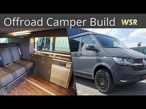 Offroad Camper Build | Volkswagen T6.1 | CamperVan Conversion |