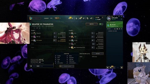 BATTLE OF SEA (LOL TOURNAMENT) TEAM NAME: Thanatos [THN] STREAM DELAY: 180s