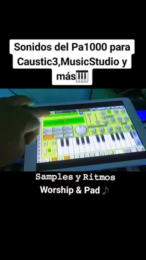 Samples del Pa1000 para Caustic 3 y Music Studio