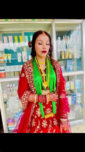 Beautiful bride 👰 #priyankabeautyparlour #biratnagarmuser #foryoupage❤️❤️