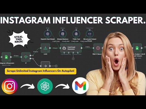 Easily Scrape Instagram Influencers and Send Them Outreach Emails in Seconds!