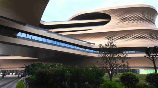 Construction of Office Buildings in China (4K)