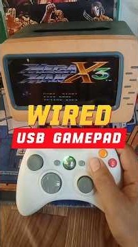 WIRED USB GAMING CONTROLLER 🎮 #insertcoingaming #retrogaming #wiredgamed #wiredcontroller