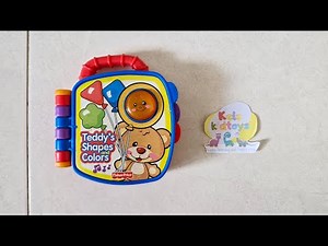Fisher Price Teddy's Shapes and Colors Book