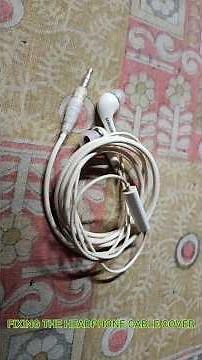 Cut Headphones Wire ? Fixed It By Yourself // How to repair headphones wire ? At home