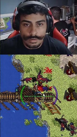 He went to chase low-level PKs and died in Tibia #shorts