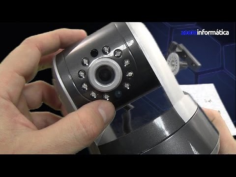 Full Review Tenvis iprobot3 IP ROBOT3 camara ip configuración con app new tenvis 2014