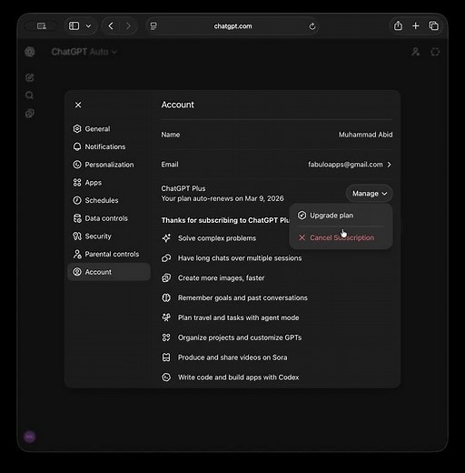 How To Cancel ChatGPT Subscription