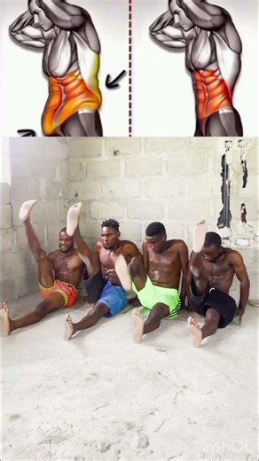 Amazing abs exercises with friends #motivation #absexercises #abs #kegel #subscribers