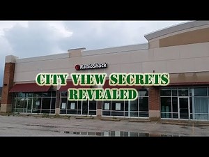**CITY VIEW SECRETS REVEALED** Discovered In Abandoned Radio Shack Plaza | City View Center