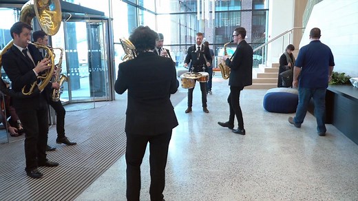 Have a sneak peak at the grand opening of our brand new office at Capital Dock in Grand Canal #insideindeed Dublin. We're over the moon to be growing in our new space. http://ow.ly/Qo6M30oiV1y | Inside Indeed