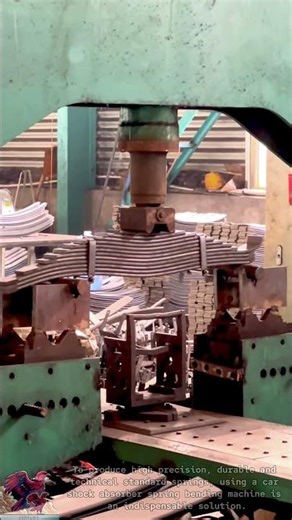 Modern car shock absorber bending machine