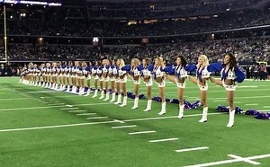 Kick line means it's time for kick off! Let's do this #CowboysNation!! #PHIvsDAL | Dallas Cowboys Cheerleaders