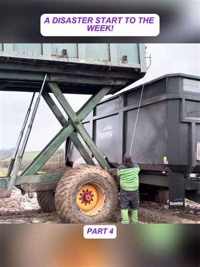 A DISASTER START TO THE WEEK! part 4 #farmer #farm #farmlife