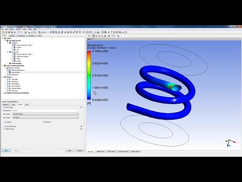 Creating a User Surface in ANSYS CFD Post-processing