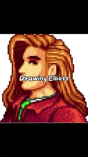 Drawing Elliott from Stardew Valley #fypviralシ #art #myart #stardewvalley