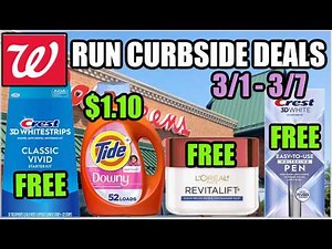 WALGREENS RUN CURBSIDE DEALS (3/1 - 3/7) | ***FREEBIES!