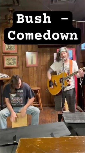 Bush - Comedown acoustic cover