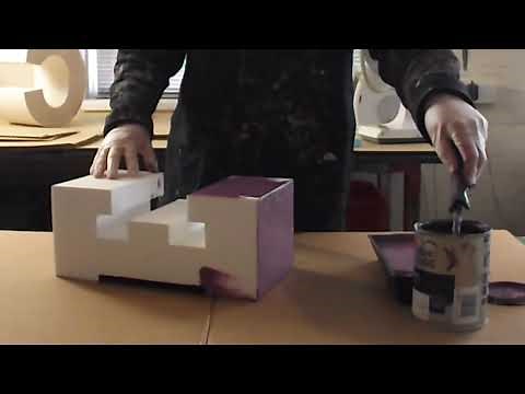 how to paint polystyrene