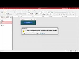VBA Pill #31: Recover deleted tables