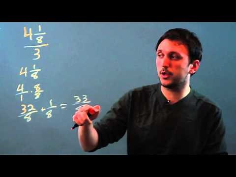 Dividing Mixed Numbers Using the Reciprocal Method