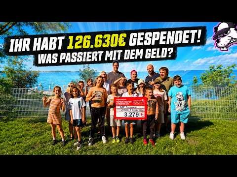 What were you able to make possible with the €126,630? Thank you for your donations!
