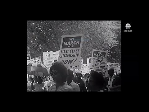 En 1963, Judith Jasmin raconte la lutte des Noirs américains contre la ségrégation raciale