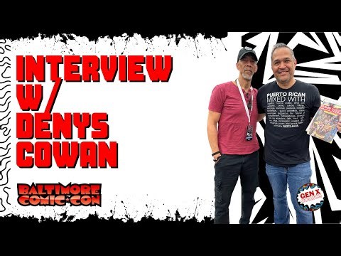 Baltimore Comic Con: Interview with Denys Cowan!