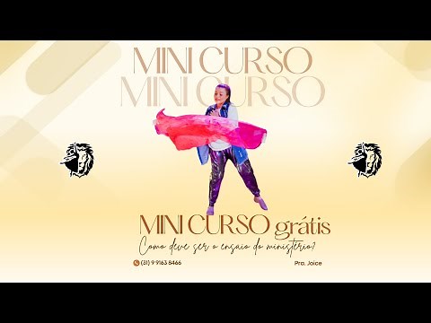 Mini curso - Como deve ser o ensaio do ministério de dança?