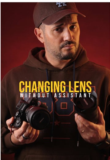 How to Changing Lens 📷#videomaker #tipsandtrick #cameralens #sonyalpha