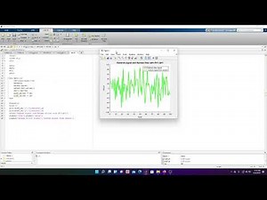 Kalman filter using Matlab
