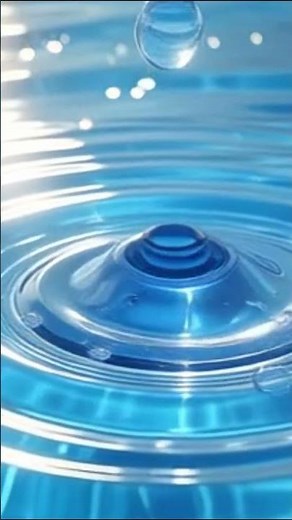Water Droplet Impact, Ripples & Bubbles