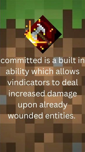 Minecraft idea for the vindicator illager #minecraft