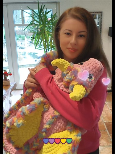 Rainbow Dragon Amigurumi Crochet Tutorial