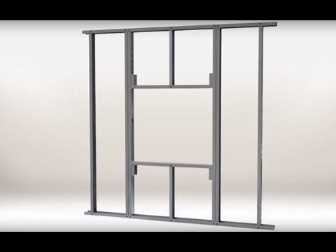 Metal Stud Framing For Combination Fire Smoke Dampers