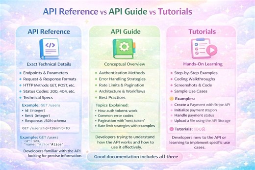 API Reference vs Guide vs Tutorial: What s the Difference? | Anwesha Paul posted on the topic | LinkedIn