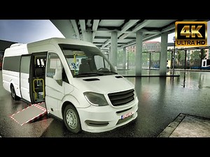 Fernbus Simulator | Mercedes-Benz SPRINTER | 4K Ultra HD | GAMEPLAY !